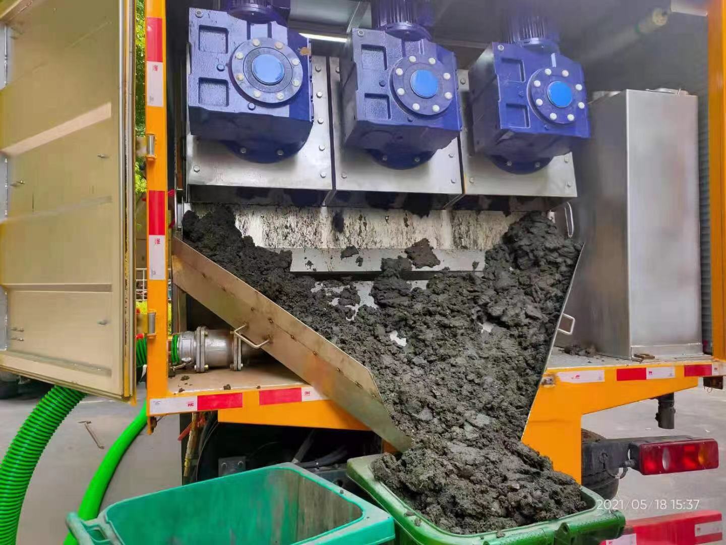 香坊化粪池清掏城市维护站-泥浆净化干湿分离处理